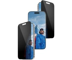 Panzer Glass PRIVACY SCREEN PROTECTOR W. BLA - PRO ULTRA-WIDE FIT W. FASTFIT IN