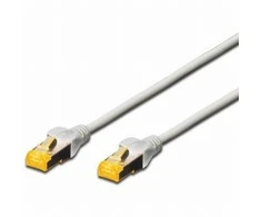 Digitus CAT 6A S/FTP | Komutacinis laidas | Ilgis 15 m | Pilkas