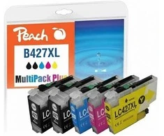 Peach Patrone Brother LC-427XL MutliPackPlus 2xbk+1c,m,y remanufactured