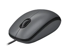 Logitech M100 Laidinė pelė USB-A 1000 DPI, Juoda