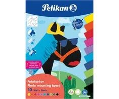 Pelikan Fotokarton Block FOKA, 10 arkuszy, 23X33cm, f.s.