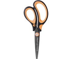 Pelikan Žirklės dešiniarank. GRIFFIX 15cm neon oranž.-juodos