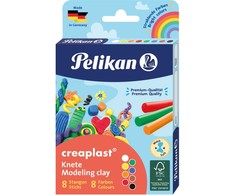 Pelikan Plastilinas 8sp 160g