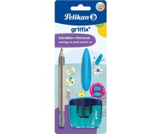 Pelikan Jumbo Griffix trikampis pieštukas mokymuisi rašyti + trintukas + drožtukas PELIKAN
