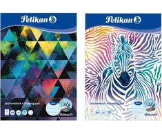 Pelikan Pelikan Zeichenblock DIN A4. 120g/m2. 20 Blatt