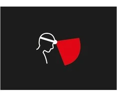 Carruzzo Petzl Swift LT Balta Ant galvos tvirtinamas žibintuvėlis LED