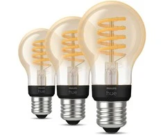 Philips Hue Baltas Ambiance E27 Filament 3erPack