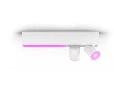 Philips Hue Baltas &amp; Color Ambiance Centris lubinis šviestuvas baltas • 2 taškų