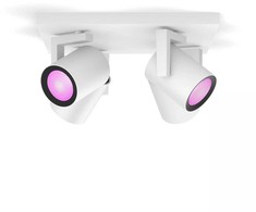 Philips Hue Baltas &amp; Color Ambiance Argenta lubinis šviestuvas baltas • 4 taškų