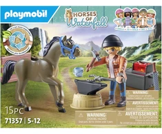 Konstruktorius Playmobil Farrier Ben and Achilles 71357