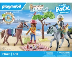 Playmobil - Horses of Waterfall - Reitausflug an den Strand mit Amelia und Ben
