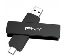 STICK USB Flash 2 TB - PNY OTG DUO LINK V3 - Type-A/Type-C