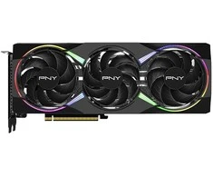 Vaizdo plokštė RTX 5060 TI 8GB PNY VERTO ARGB OC su trimis ventiliatoriais GDDR7 3 ventiliatoriais