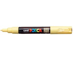Uni Marker Posca PC-1M Šiaudų Geltona