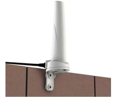 Poynting Antennas 5G/LTEMast/Wand A-OMNI-0280-02-V1 baltas SMA (M) 4dbi OMNI-Directional LTE SISO SMA - Male 2 Meter Kabelis