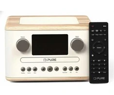 Pure Classic C-D4 Digitalradio Baltas/Oak EU/UK