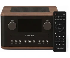 Pure Classic C-D4 Digitalradio Coffee Brown/Walnut EU/UK
