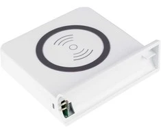 Alcasa Good Connections Geros jungtys Qi belaidžio įkrovimo padėklas 15 W, skirtas PCA-D006W (kairėje pusėje)
