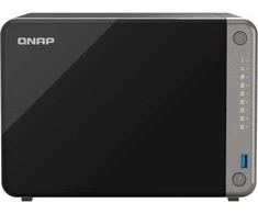 QNAP TS-AI642-8G NAS/saugojimo serveris Tower Ethernet LAN Juodas Cortex-A76