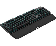 QPAD MK-40 klaviatūra Gaming USB QWERTZ Niemiecki Juodas