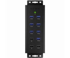 Šakotuvas Icy Box 7x Port USB 3.0 HUB ir 3 įkrovimo prievadai