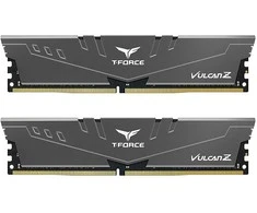 RAM 16GB Team Group DIMM 3200 (2x 8 GB) Dual-Kit (grau, TLZGD416G3200HC16FDC01, VULCAN Z, INTEL XMP)