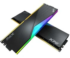 RAM 32GB ADATA DIMM 8000 (2x 16 GB) Dual-Kit (juodas, AX5U8000C3816G-DCLARBK, XPG Lancer RGB, INTEL XMP, AMD EXPO)