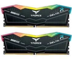 RAM 32GB Team Group DIMM 7200 (2x 16 GB) Dual-Kit (juodas, FF3D532G7200HC34ADC01, Delta RGB, INTEL XMP)