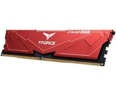 RAM 32GB Team Group T-Force Vulcan DDR5 Desktop Memory raudona , 6.400 MHz