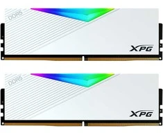 RAM 64GB ADATA DIMM 6000 (2x 32 GB) Dual-Kit (wei, AX5U6000C3032G-DCLARWH, Lancer RGB, INTEL XMP)