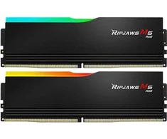 RAM 64GB G.Skill DIMM 6000 (2x 32 GB) Dual-Kit (juodas, F5-6000J3238G32GX2-RM5RK, Ripjaws M5 RGB, INTEL XMP)