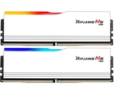 RAM 64GB G.Skill DIMM 6800 (2x 32 GB) Dual-Kit (wei, F5-6800J3445G32GX2-RM5RW, Ripjaws M5 RGB, INTEL XMP)