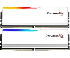 RAM 96GB G.Skill DIMM 5600 (2x 48 GB) Dual-Kit (wei, F5-5600J4040D48GX2-RM5RW, Ripjaws M5 RGB, INTEL XMP)