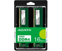 RAM ADATA Atmintis Premier DDR4 3200 DIMM 32GB (2x16) C22 DualTray
