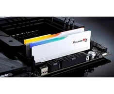 RAM G.Skill 64GB DIMM 6400 (2x 32 GB) Dual-Kit (wei, F5-6400J3239G32GX2-RM5RW, Ripjaws M5 RGB, INTEL XMP)