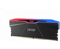 RAM Lexar Media 32GB Lexar (2x16GB) DIMM Ares 2nd Gen RGB 6400MHz C32 (juodas)
