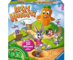 Ravensburger Ravensburger Lotti Karotti: Susuktos triušių lenktynės
