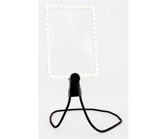 REALPOWER LED-Lupe HL-1,rechteckige LED-Leselupe zum umhänge