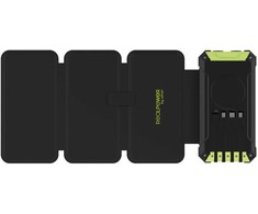 Carruzzo RealPower PB-20000 Solar 20000 mAh Belaidis įkrovimas Juoda, Žalia