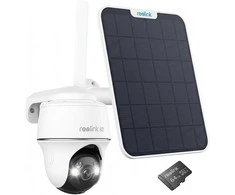 Reolink G440 Go Series with Solar Panel 2 Kamera bezprzewodowa 4G LTE balta su panelem słonecznym