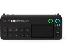 Rode Microphones RDECaster VIDEO (juodas, USB-C, Bluetooth 5.3, WLAN, HDMI)