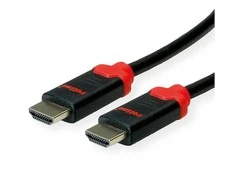 Kabelis Roline Kabelis ROLINE 10K HDMI Ultra High Speed, M/M, juoda, 2 m