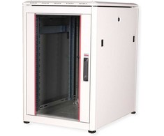 ROLINE 19-col. Netzwerkschrank Pro 16 HE, 600x800 BxT Glastr grau