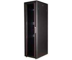 ROLINE 19-col. Netzwerkschrank Pro 47 HE, 600x800 BxT Glastr juodas