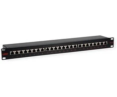 Roline Patch skydelis CAT 5e, 24 prievadai, 1U (26/11/0328)