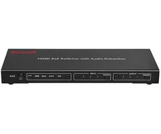 ROLINE 4K HDMI Switch, 4-fach, mit Fernbedienung