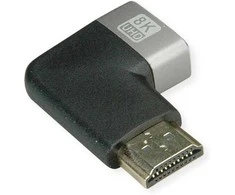 ROLINE 8K HDMI Adapteris, HDMI ST/BU, 90 gewinkelt