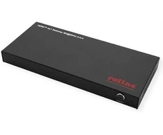 ROLINE 8K HDMI Switch, 4-fach, mit IR-Fernbedienung