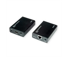 System przekazu sygnału AV Roline Przedłużacz HDMI A/V przez kabelis Cat.6A, 4K@60Hz, 30m