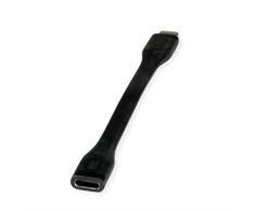 Adapteris USB Roline USB-C - USB-C Juodas (11.02.9079)